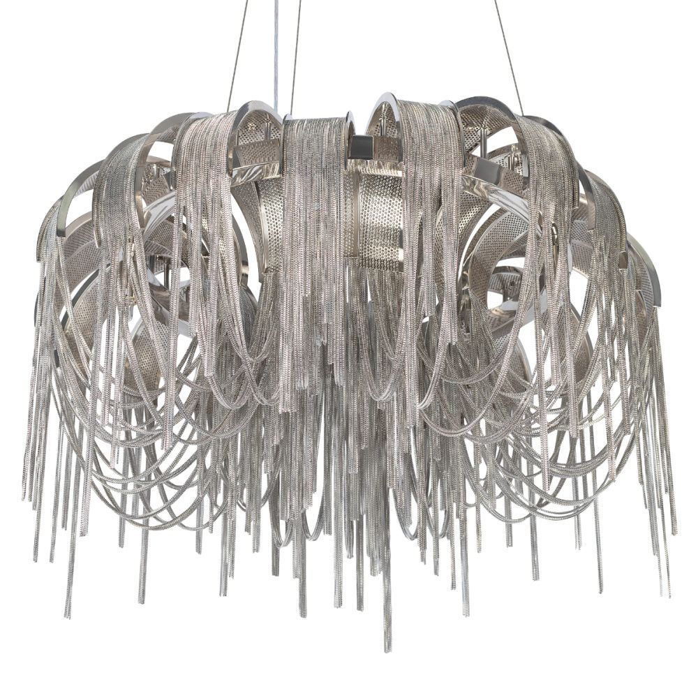 Подвесная люстра 65 см, Loft IT Volver 10404/650 SN, никель