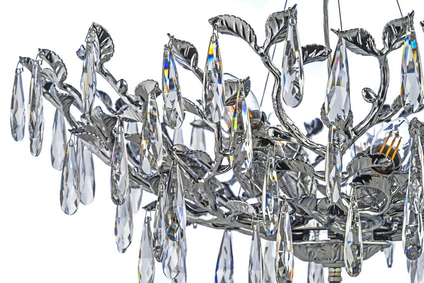 Люстра подвесная *60*43 см, LED*E14*40W, Dio D`arte Acerra Acerra E 1.5.60.100 N, никель