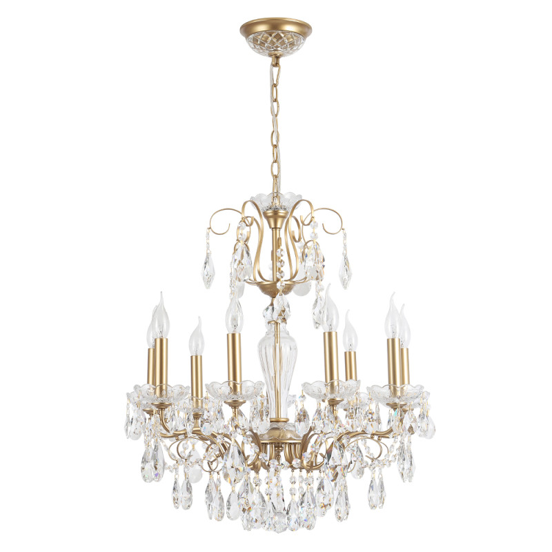 Люстра 65*70 см, 9*E14*60W Золото Crystal Lux MONTANA SP9