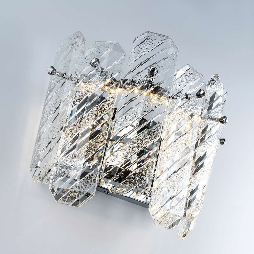 Настенный светильник 12*20*25 см, LED 7W 3000-6000K MODELUX ML.350.250 CR хром