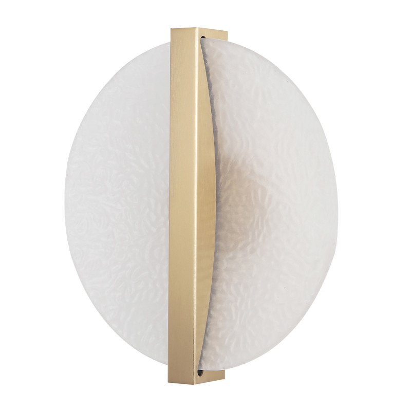 Бра 32 см, 5W, 3000K, Crystal Lux AGOSTO AP5W LED BRASS, латунь