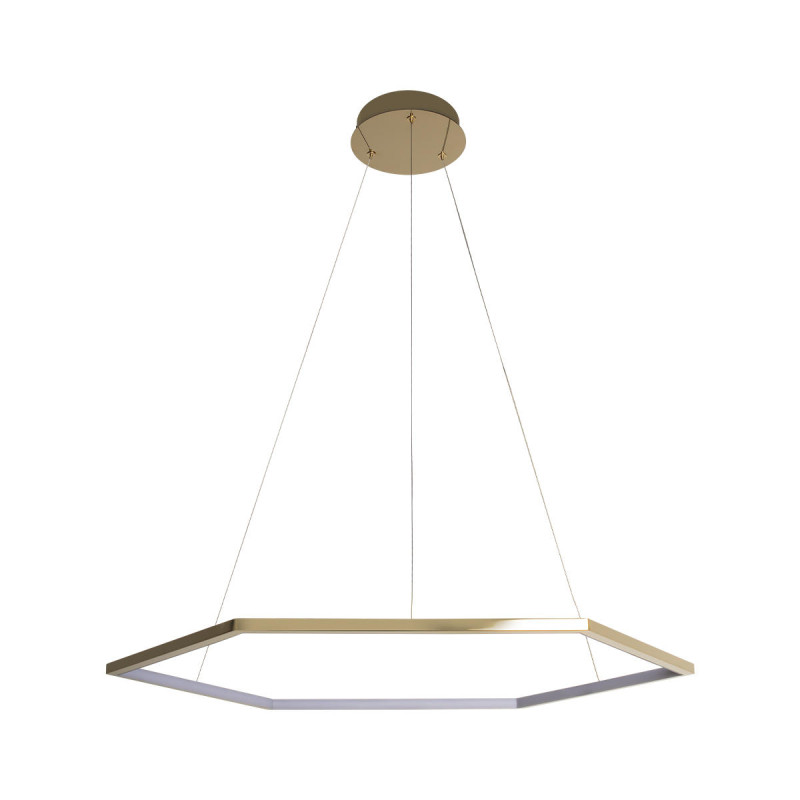 Светильник 80 см, 48W, 3000K, LOFT IT Ring 10016L, золото