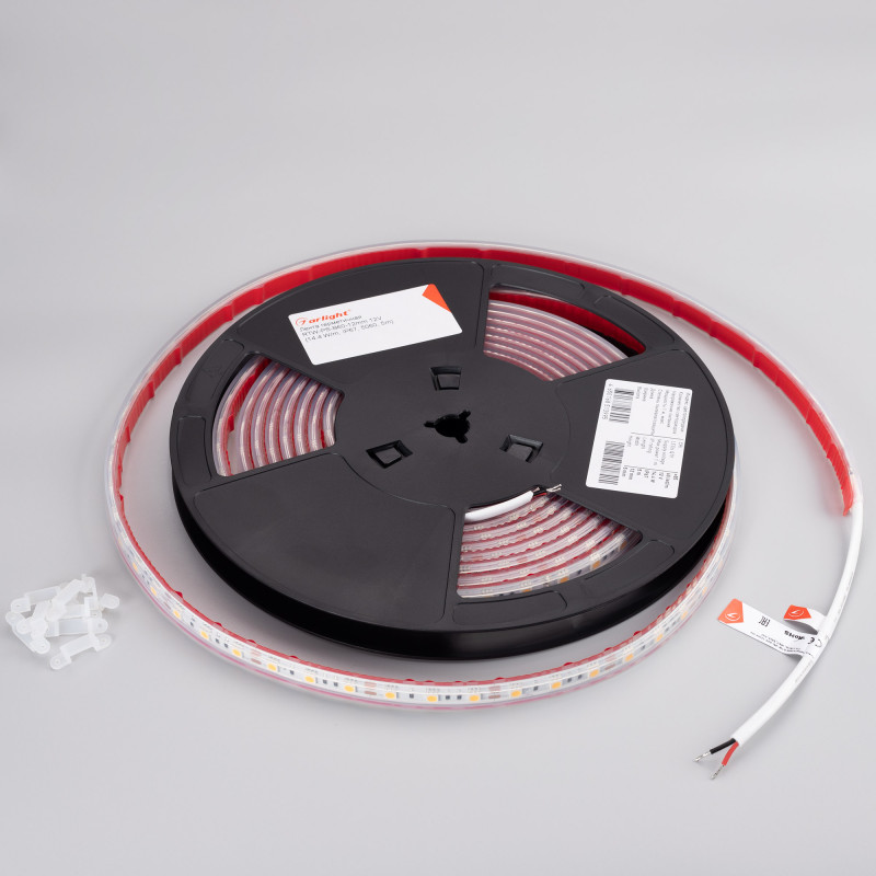 Лента герметичная RTW-PS-B60-12mm 12V Day4000 (14.4 W/m, IP67, 5060, 5m) (Arlight, 14.4 Вт/м, IP67) 022324(2). Цена указана за 5 метров. Продается кратно 5 метрам.