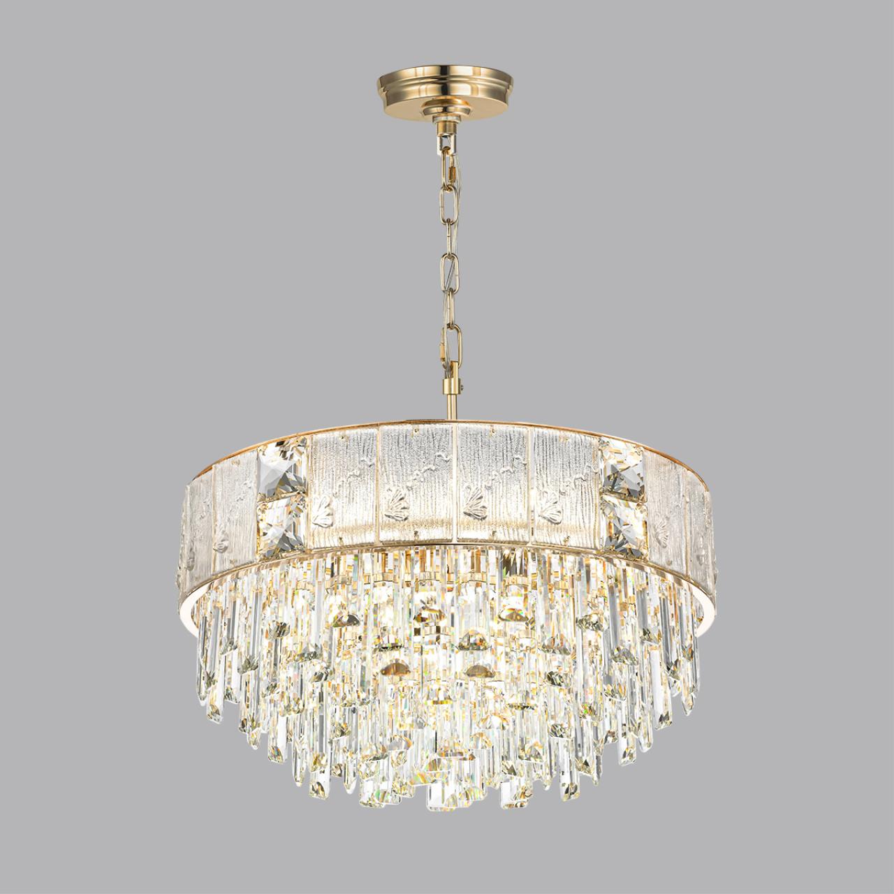 Люстра 50*50*160 см, 11 E14*40W, Odeon Light Fiesta, золотой 5070/11