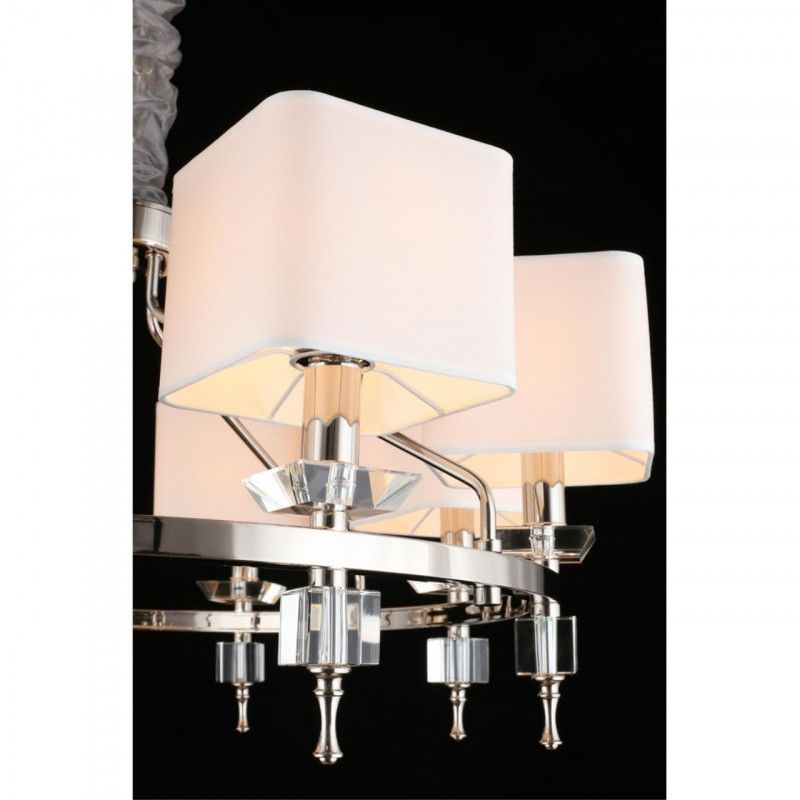 Подвесная люстра 80*70-130 см, E14, 40W, Aployt Giada APL.838.03.08, хром