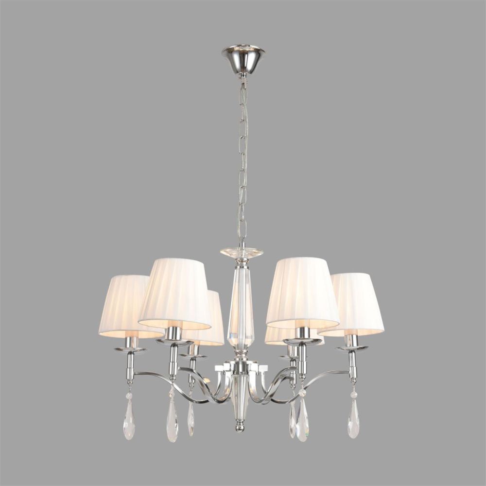 Люстра *65*43,5-93 см, 6*E14*40W, Lumion Magda LUM8316/6, хром