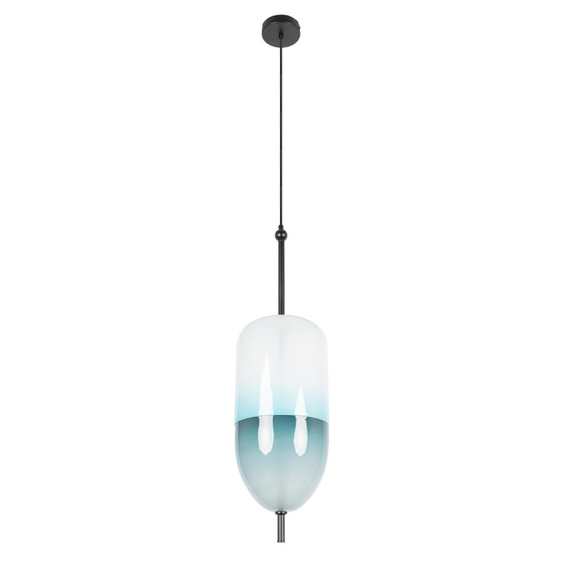 Подвесной светильник 20 см, 1*LED*16W 3000K черный Loft It Venice 10223/B Blue