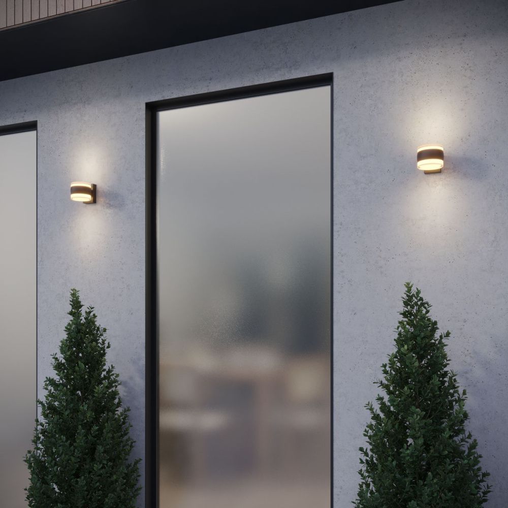 Светильник ландшафтный с переключателем цв. температуры 12 см, 16W, 2700-4000K, Novotech 359720, черный