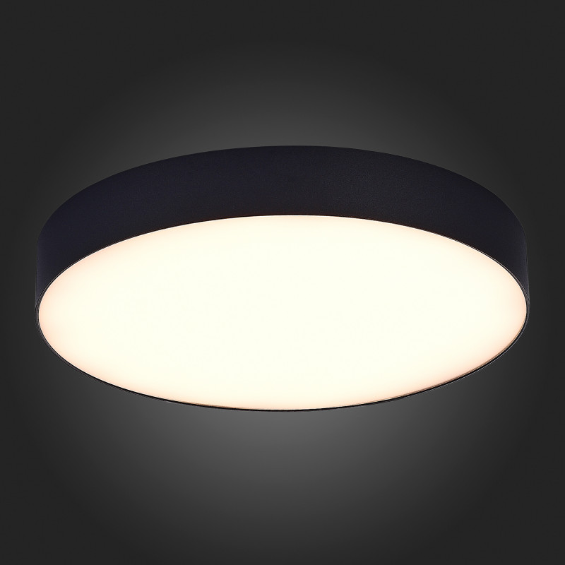 Светильник потолочный 40 см, 48W 3000K ST LUCE Накладные светильники ST606.432.48 Черный