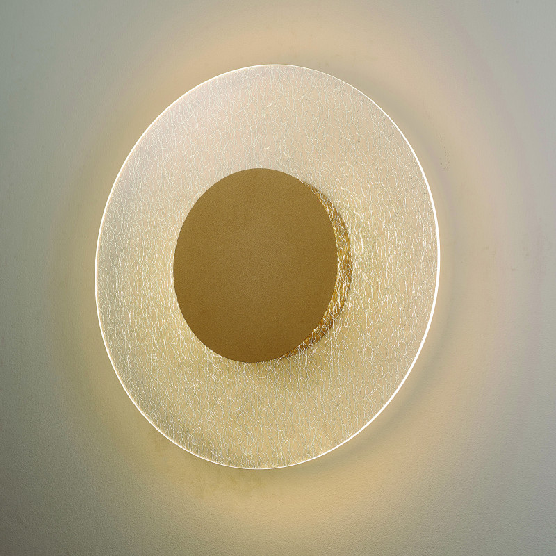 Бра 4,7*50*50 см, LED *  30W, 3000К Mantra Jewel 8075, золотой