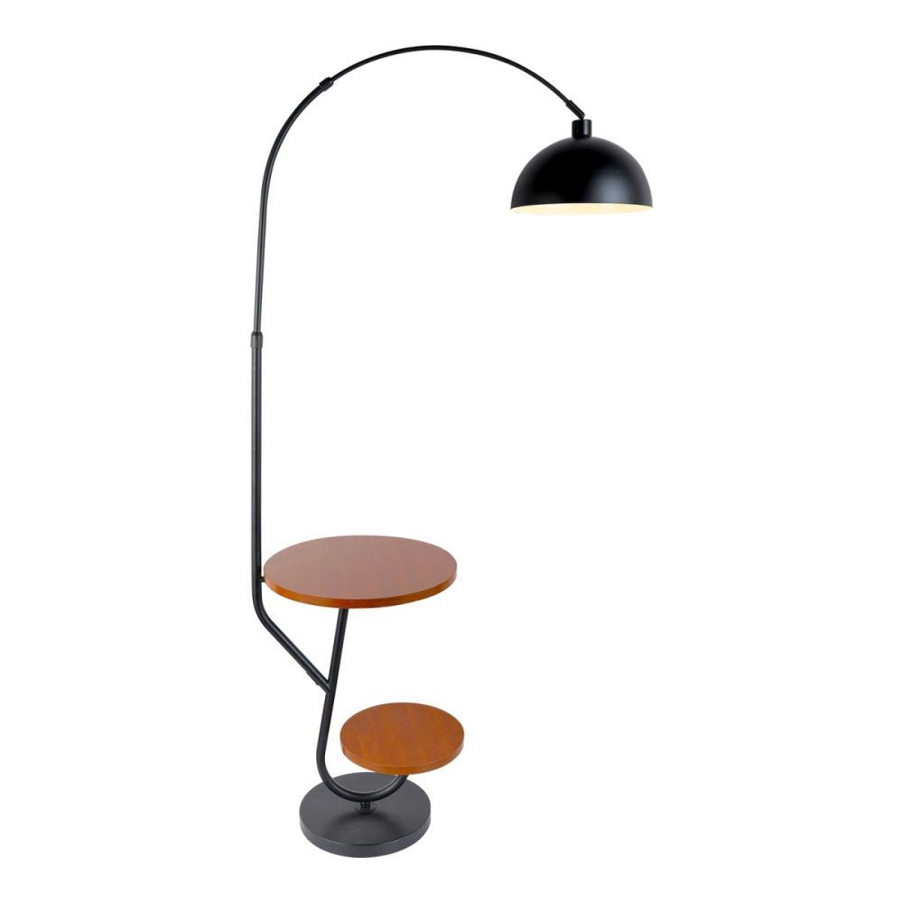 Торшер 175 см, Lussole Franklin LSP-5030, черный-дерево