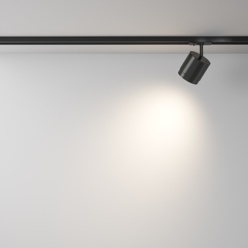Трековый светильник 8,2*14,8 см, 1 GX53*15W Polar TR088-1-GX53-B Maytoni Single phase track system Unity, Черный