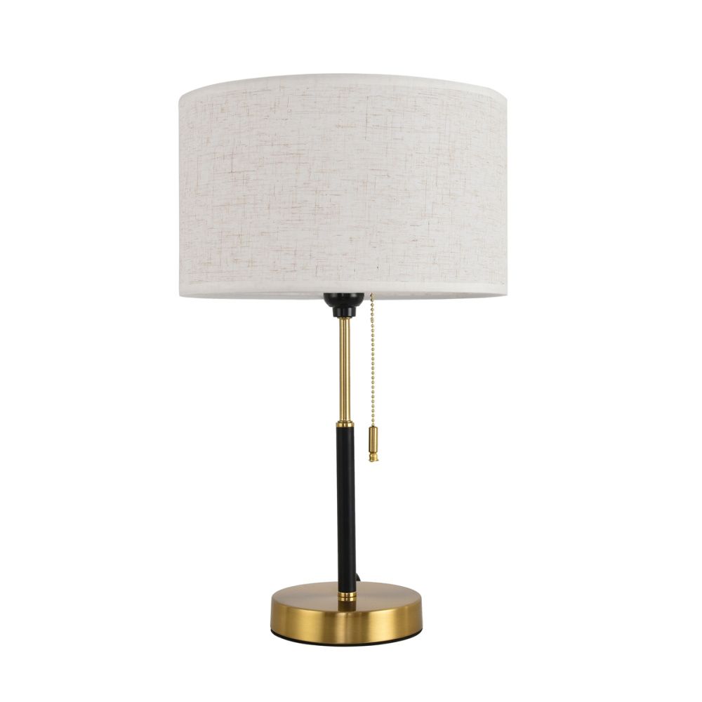 Настольная лампа 42 см, Lumion 8358/1T, медь-черный