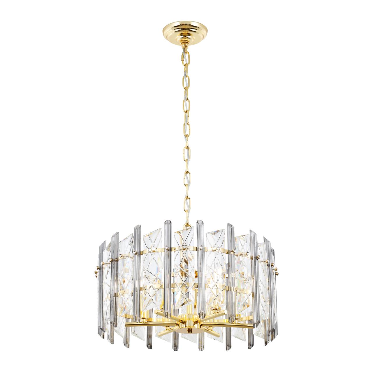 Подвесная люстра 50*50*95 см, Е14 6x40W, Золото MODELUX ML.20215.6