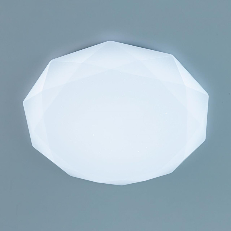 Светильник 56 см, 90W, 3000-5500K с пультом Citilux Астрон CL733900G, белый