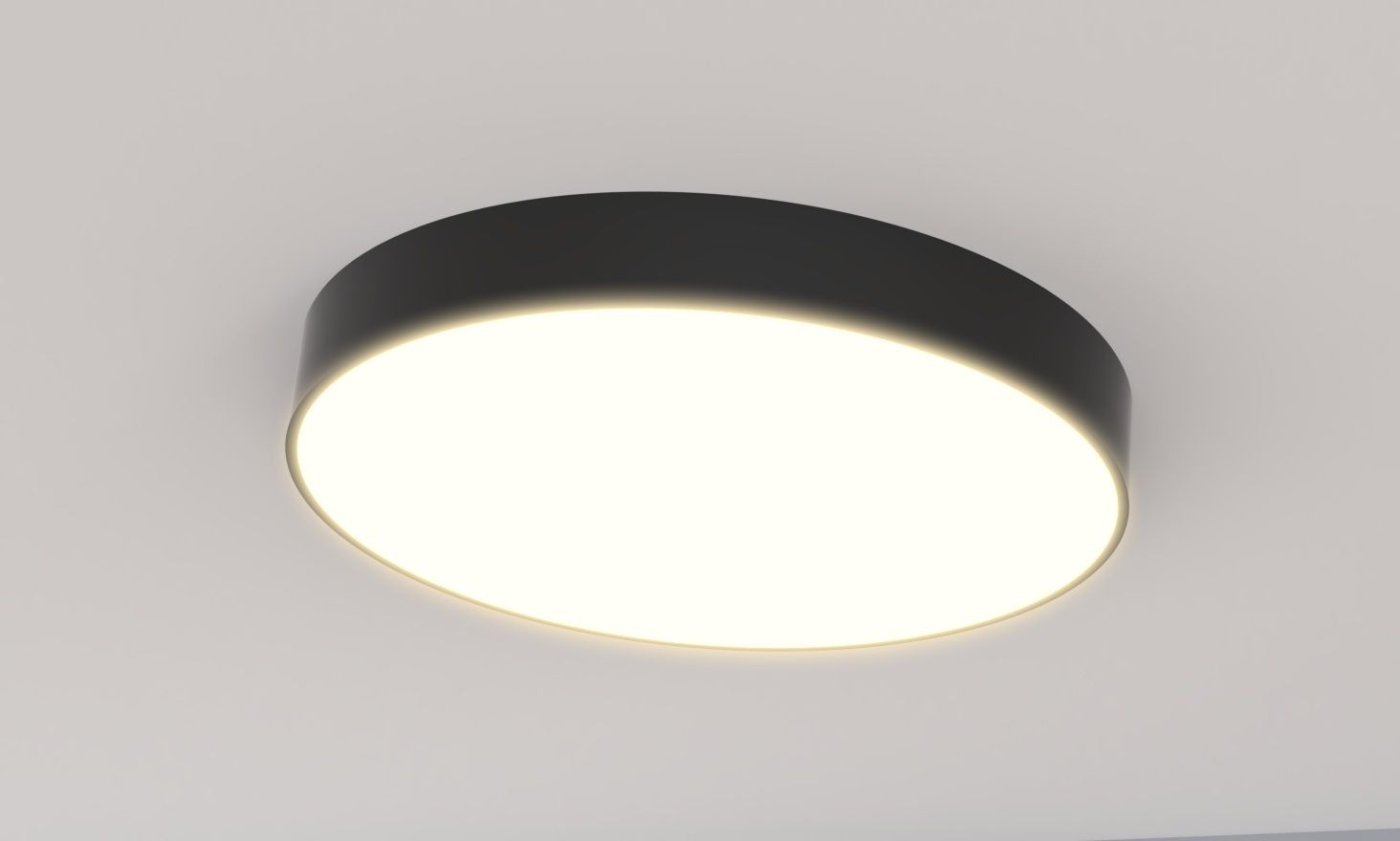 Светильник 35 см, 25W, 3000К, 2280Lm, 10-12 м2 ROUND L WHITE