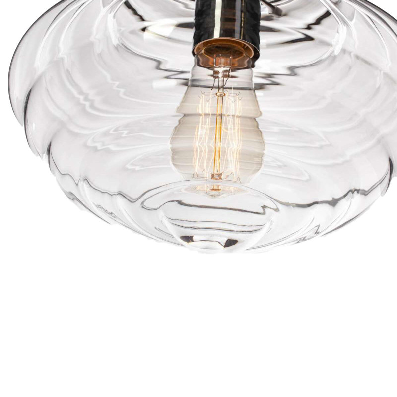 Подвесной светильник Loft IT 2073-B, диаметр 27 см, хром
