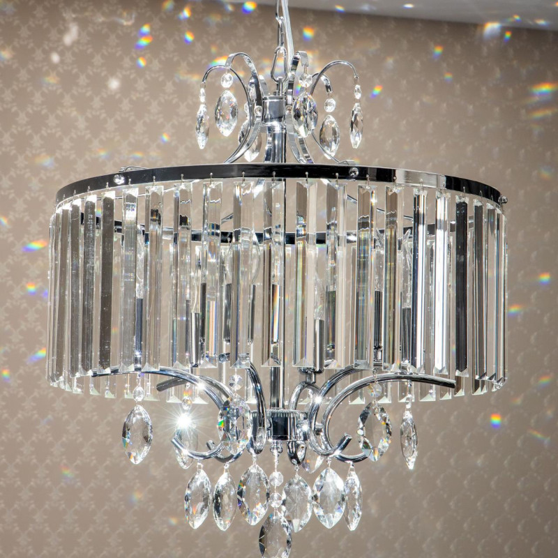 Люстра 48 см Citilux Инга CL335161 хром