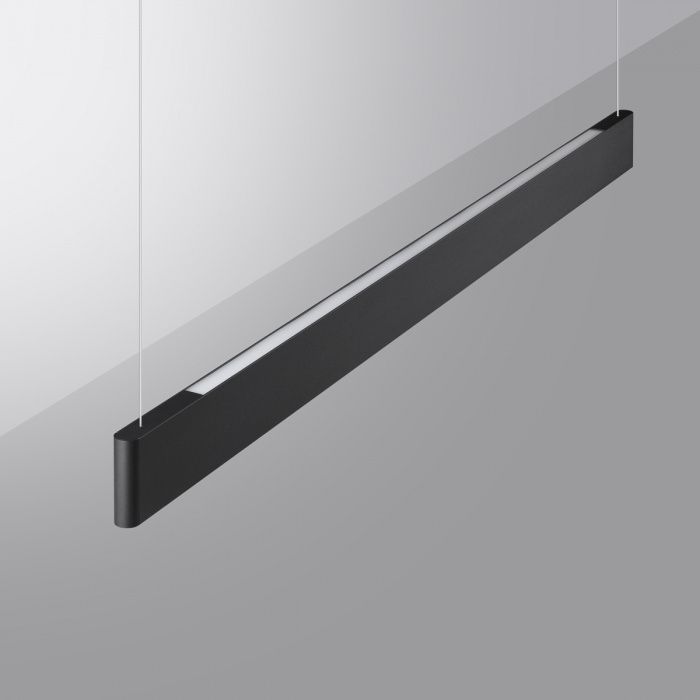 Светильник подвесной 120 см, 12-24W, 3000-5700K диммир. со сменой цв. температуры (управл. - пульт ДУ или прилож. Smart Life), Novotech Iter 359548, черный