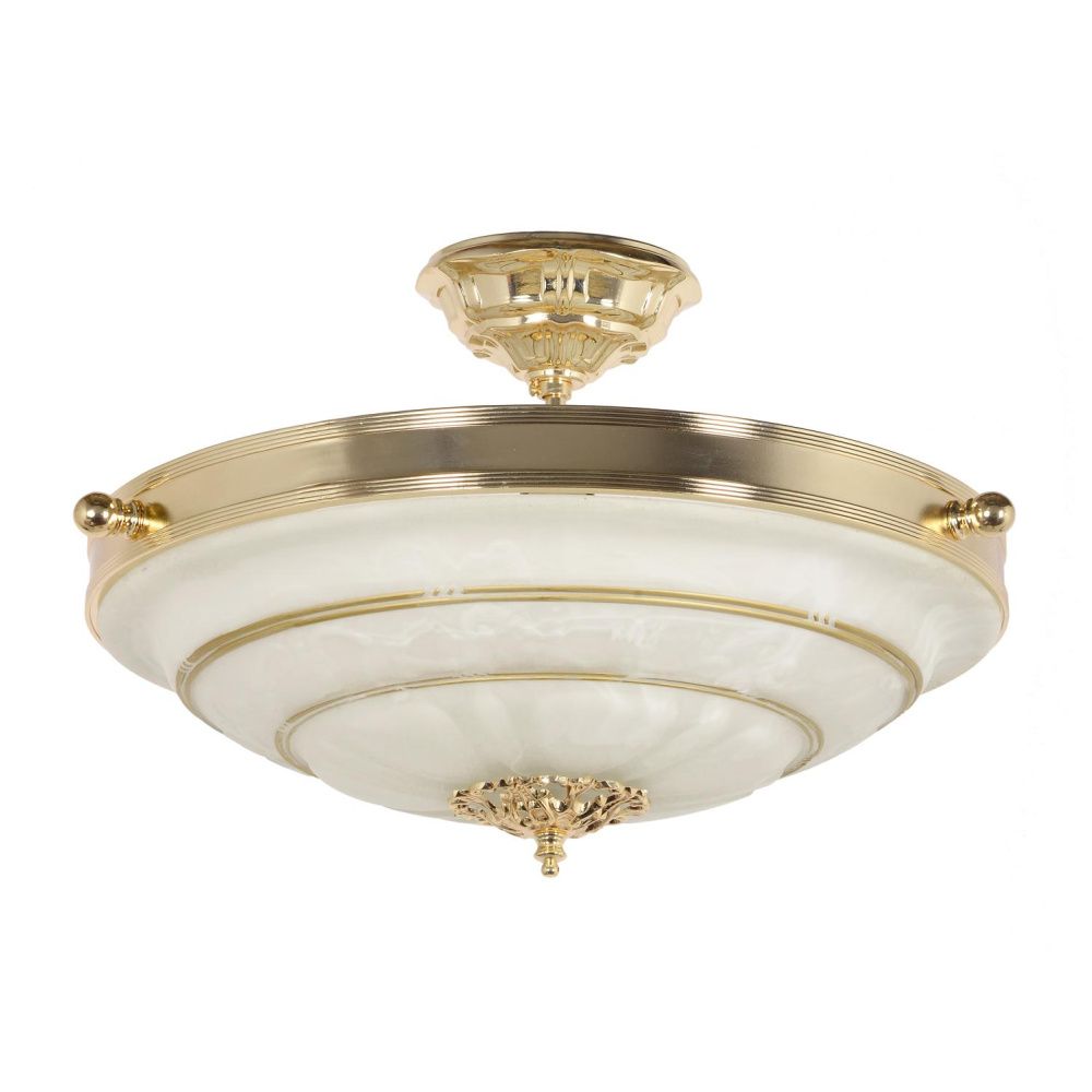 Люстра *40*28 см, 3*E27*60W, Arti Lampadari Pavia Gold Pavia E 1.13.P40 G, Золото