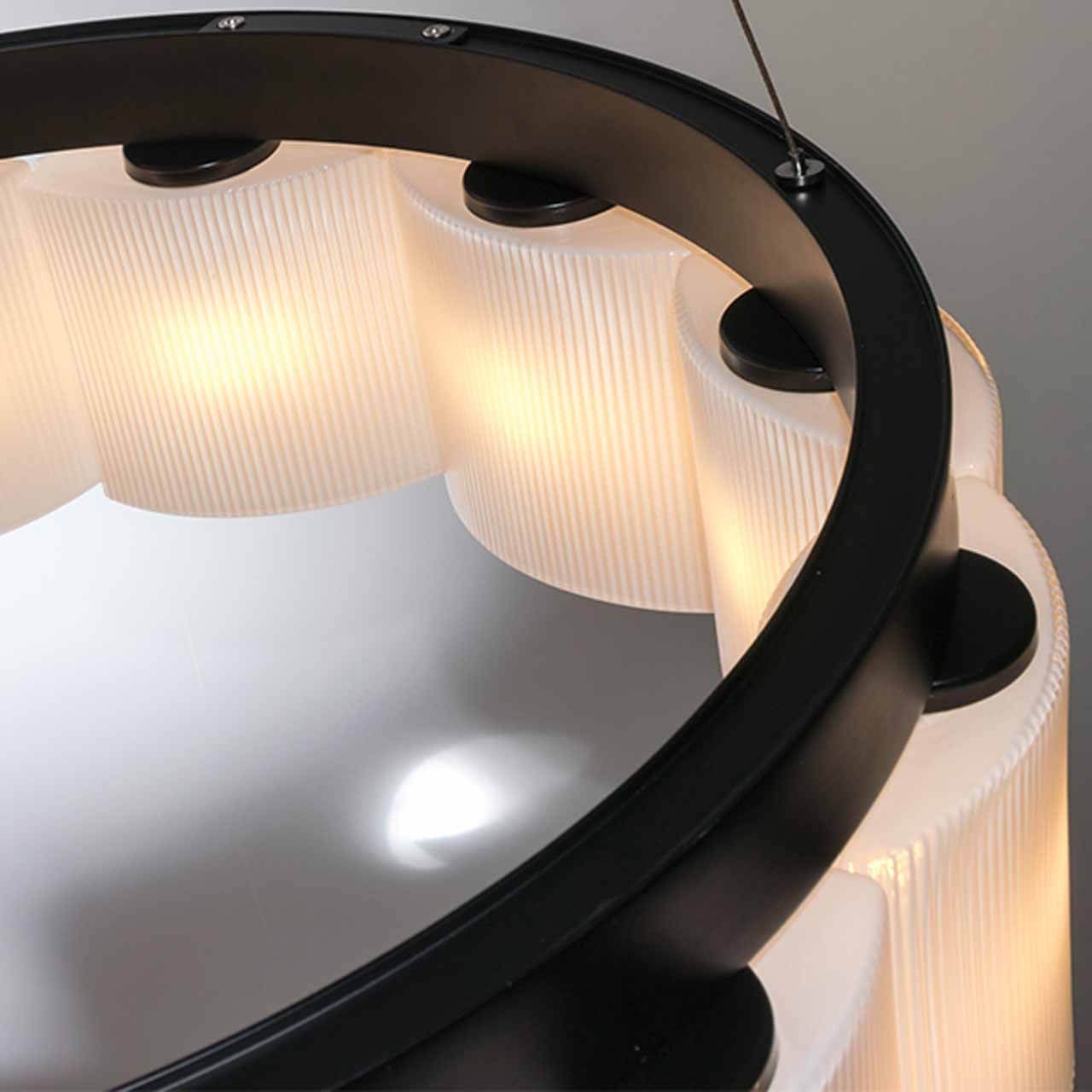 Подвесная люстра Lightstar Nibbler 812186, черный, диаметр 66 см