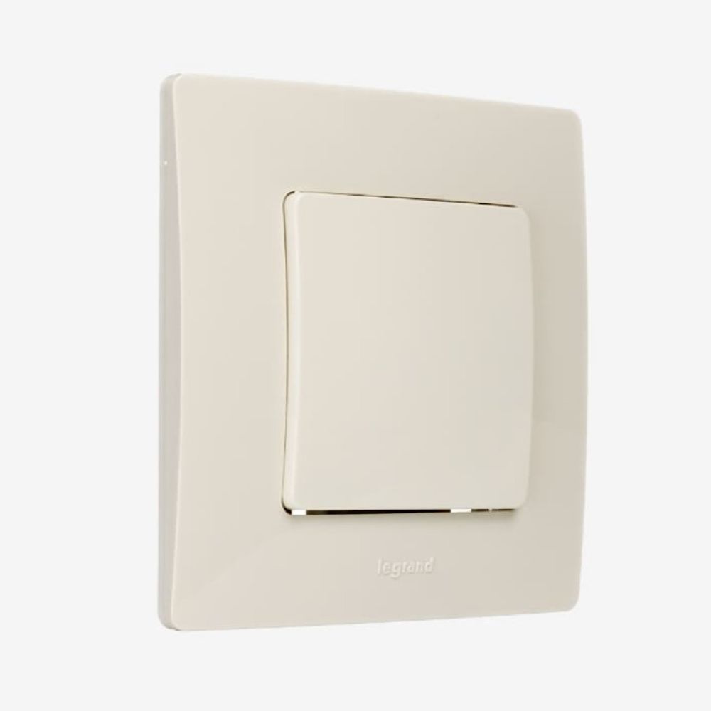 Радиовыключатель клавишный HiTE PRO LE-1 (слоновая кость) HPSW-LE1-IV-FR