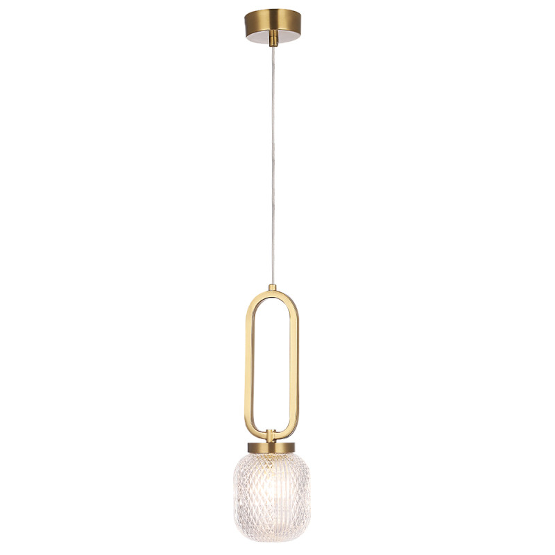 Светильник 10 см, Crystal Lux CAROLINA SP1 V2 BRASS, латунь