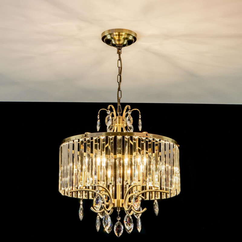 Люстра 48 см Citilux Инга CL335163 бронза 