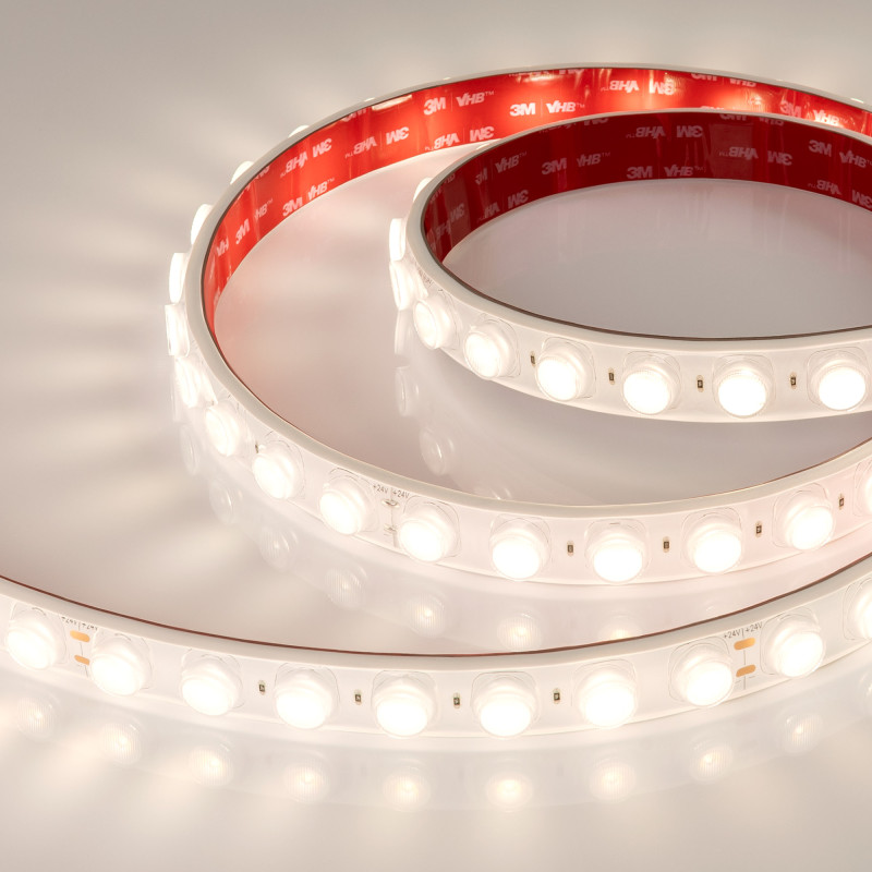 Лента герметичная FLT-PS-A42-23mm 24V Warm3000 (21 W/m, IP67, 30deg, 5m), Arlight 040918. Цена указана за 5 метров. Продается кратно 5 метрам.