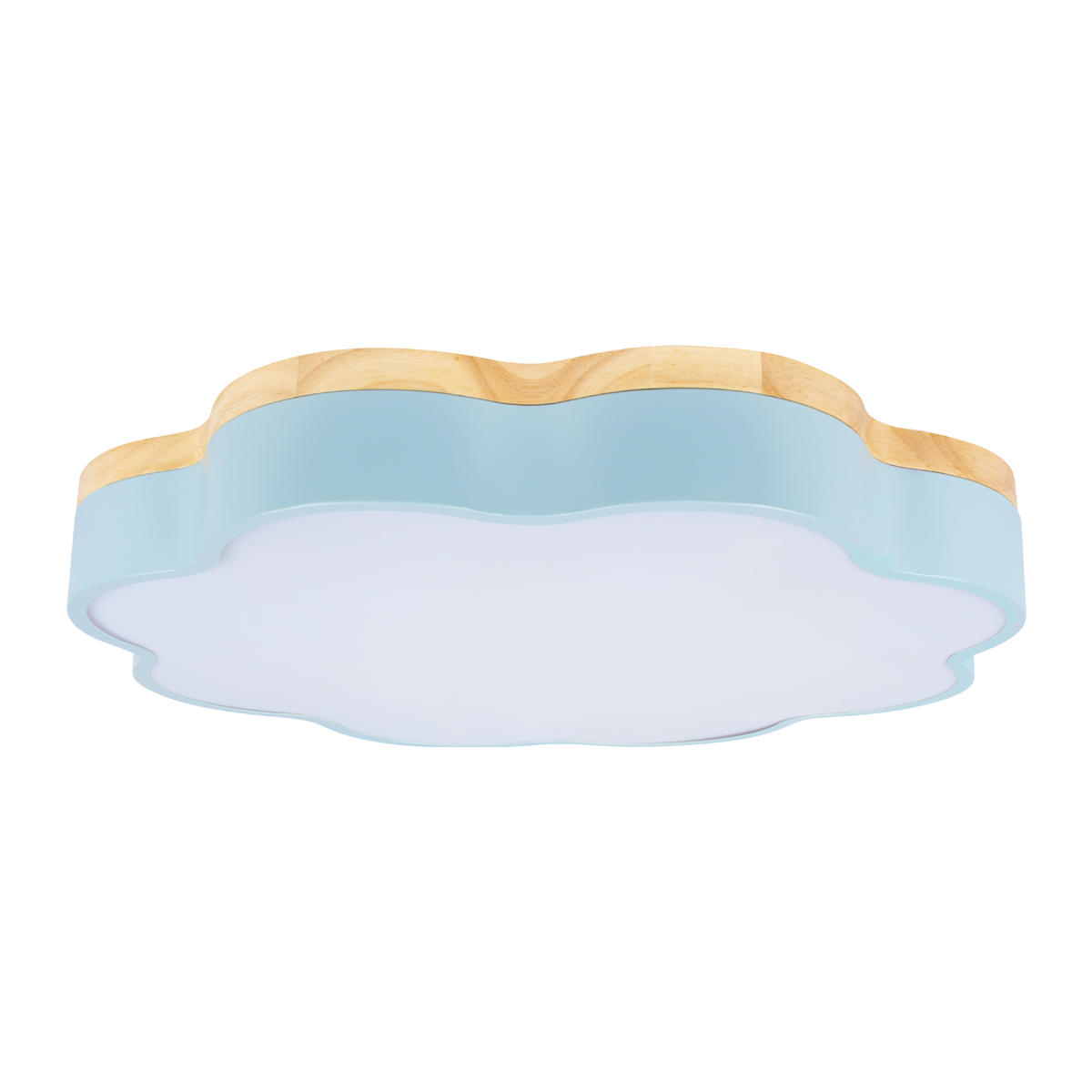 Потолочный светильник 50*7 см, 1*LED*36W 4000K голубой LOFT IT Axel 10225/36 Blue