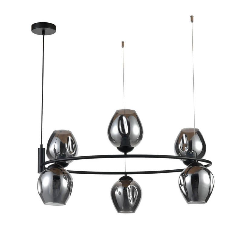 Подвесной светильник Vele Luce Astoria VL5002P06, черный