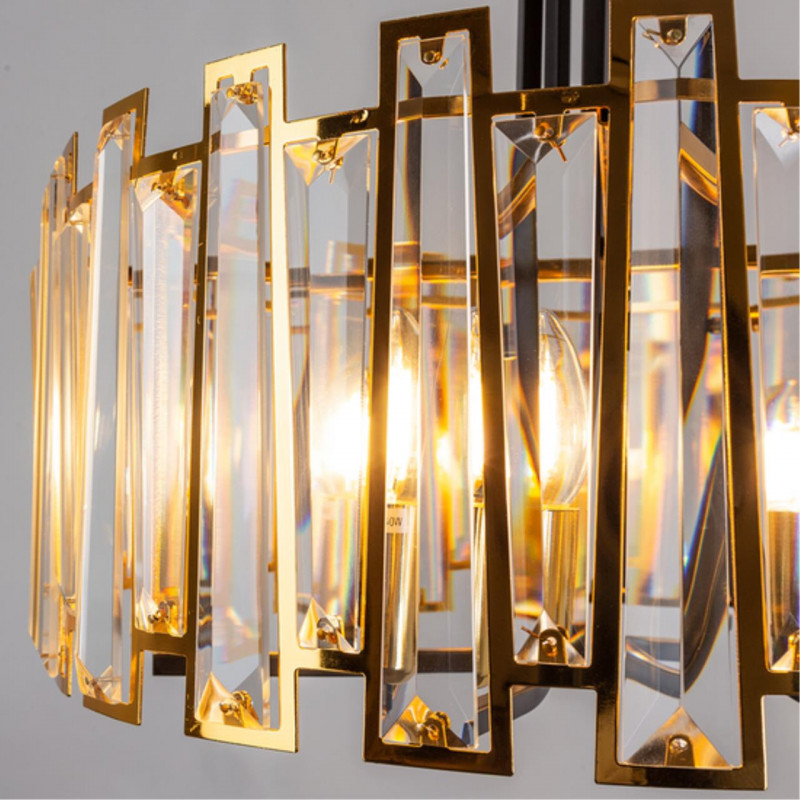 Люстра 50 см Arte Lamp AMBER  A1028PL-6BK черный
