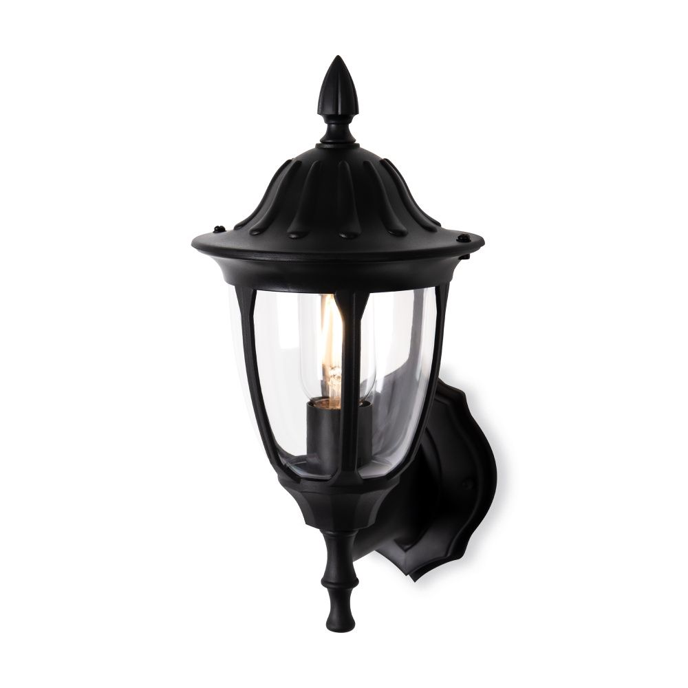 Уличное бра 21*16,3*-33 см, 1*E27*13W Voltega  VGL7305WL-01B, Черный