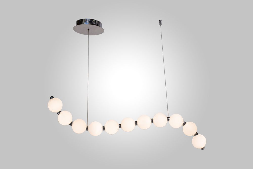 Светильник подвесной PEARL L1200 CH, цвет - хром