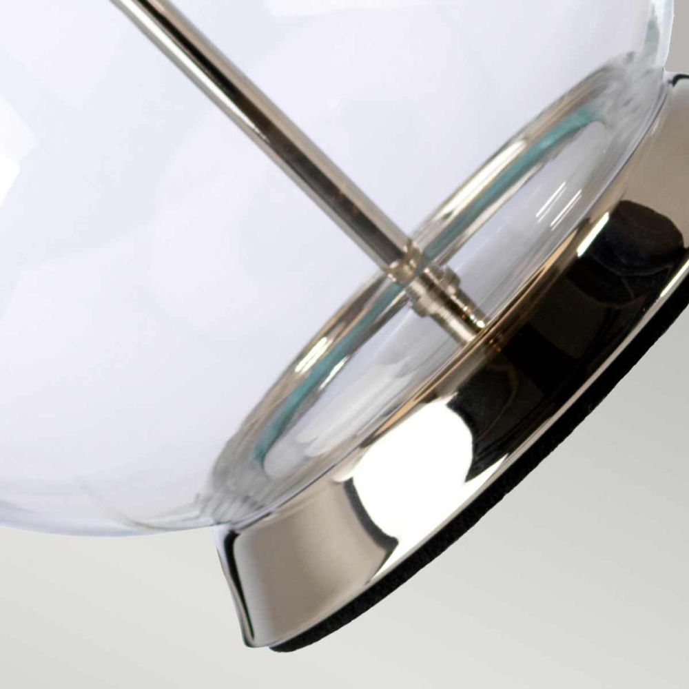 Настольная лампа Elstead Lighting, Арт. ORB-CLEAR-PN-BLK