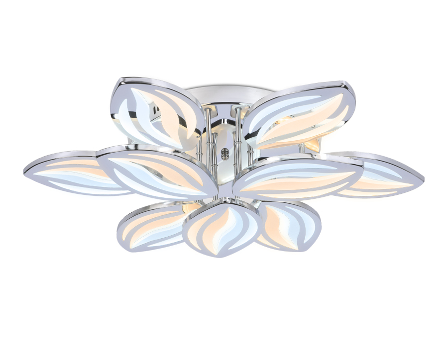 Светильник 72*62*12 см,  135W, 3000К, хром Ambrella Acrylica Original FA467