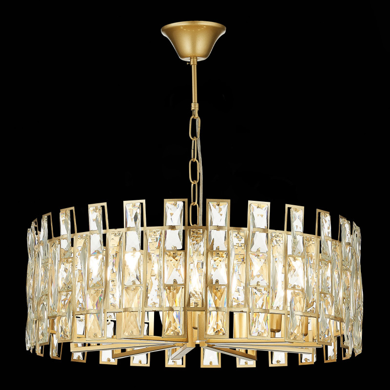 Люстра подвесная 54 см, ST LUCE ANZIO SL1626.203.10 шампань