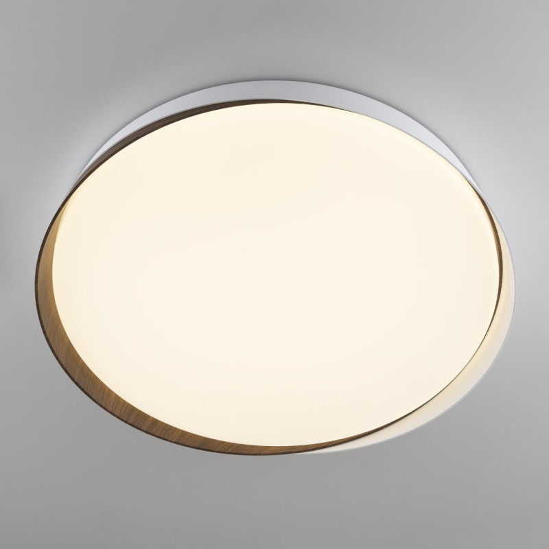 Светильник 52 см, 68W, 3000-5500K, 5800Lm, 21 м2 CL754450G BONNY Белый+Венге LED с пультом