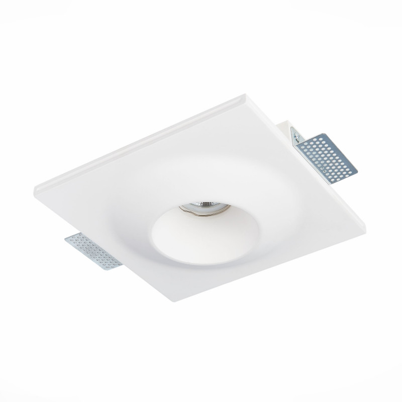 Встраиваемый светильник из гипса 22*22 см, 50W, ST LUCE ST253.508.01 Белый