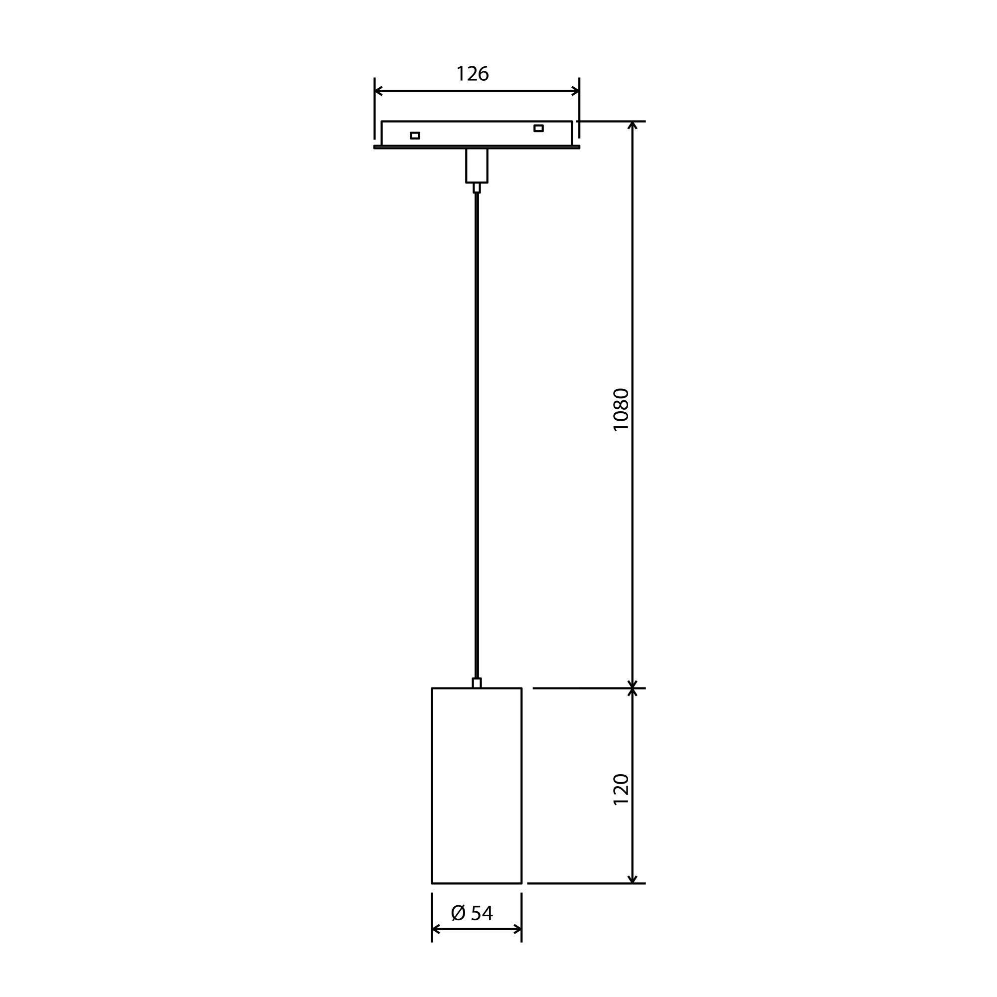 Трековый светильник LED 15W, 2700~6500 К, 117,5*19,2*5,5 см, черный, Elektrostandard Slim Magnetic 85073/01