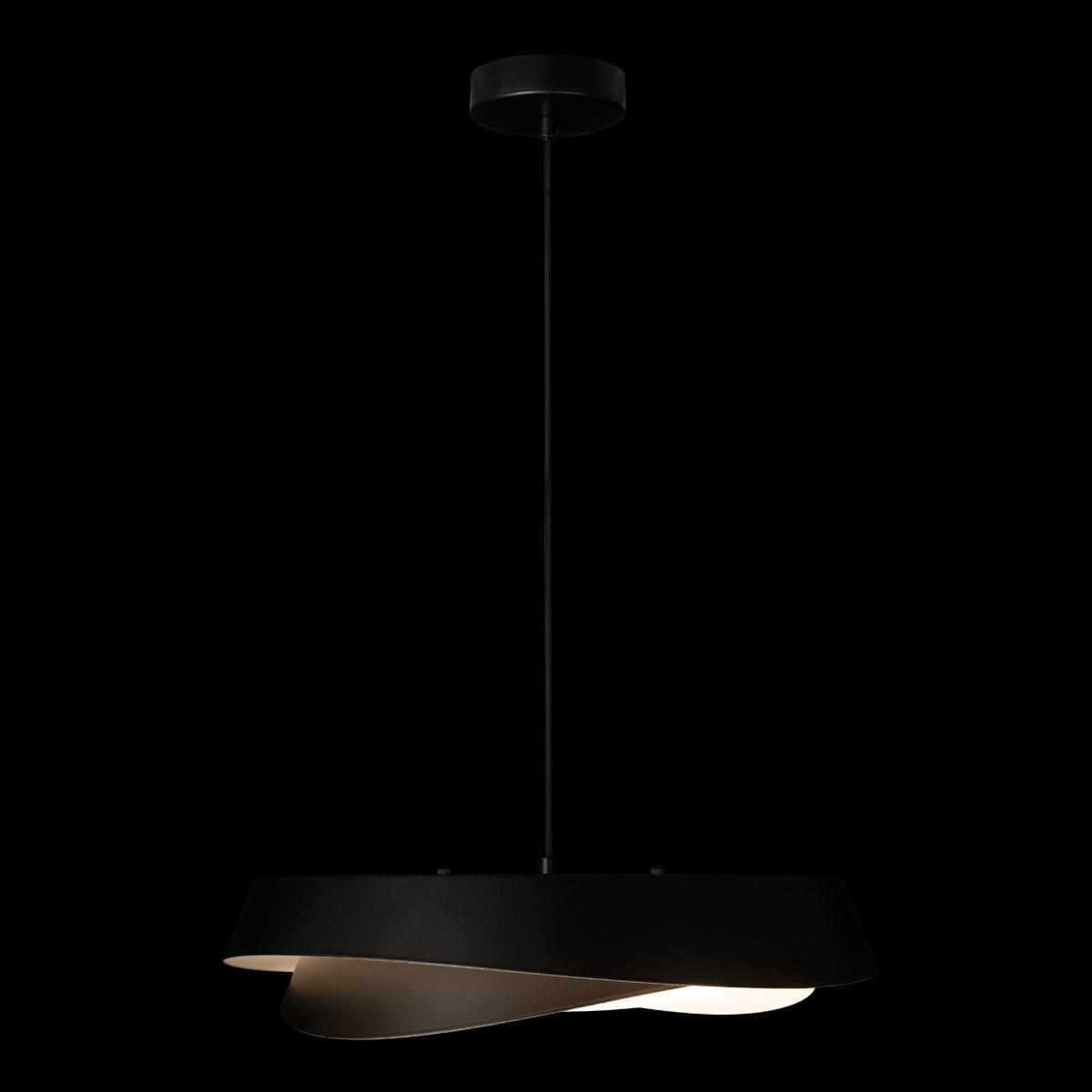 Подвесной светильник 48*20/300 см, 1*LED*30W 4000K LOFT IT Petale 10256P Black черный