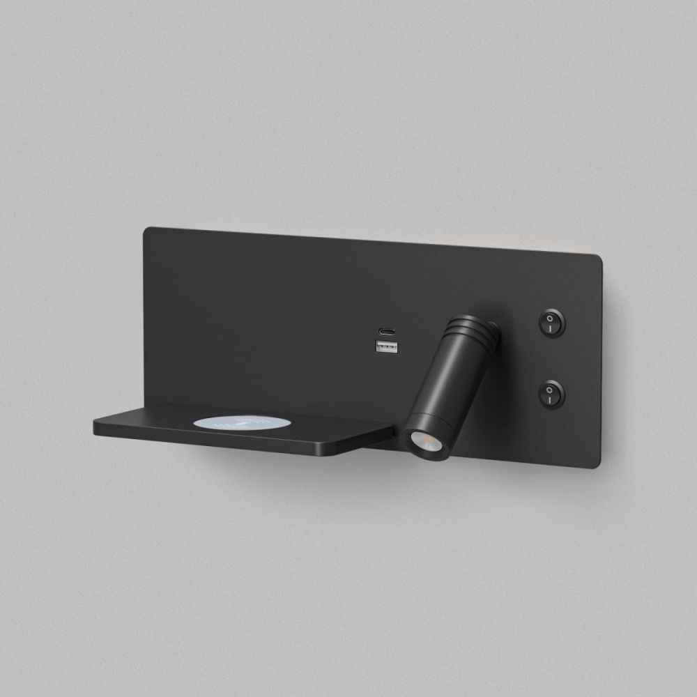 Бра 30 см, 11W, 3000K, Denkirs Chargelux DK5092-BK, черный