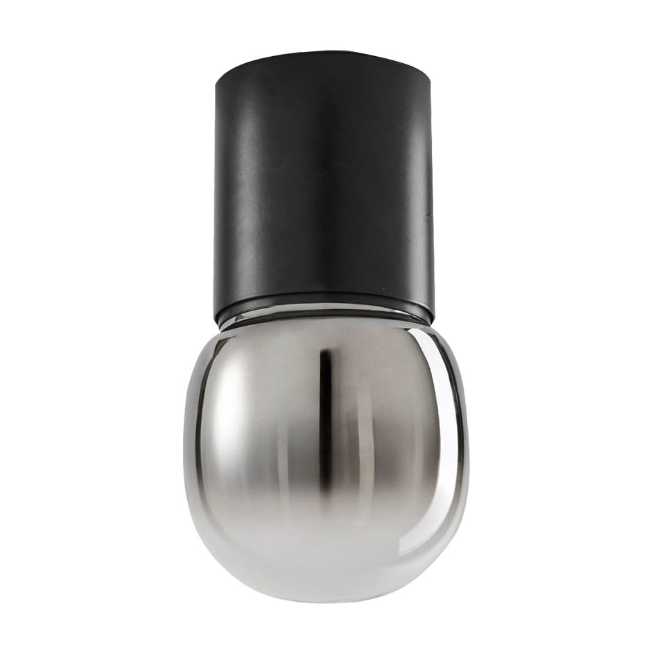 Потолочный светильник 14 см, 8W, 4000K, Lussole Milam LSP-7449, черный