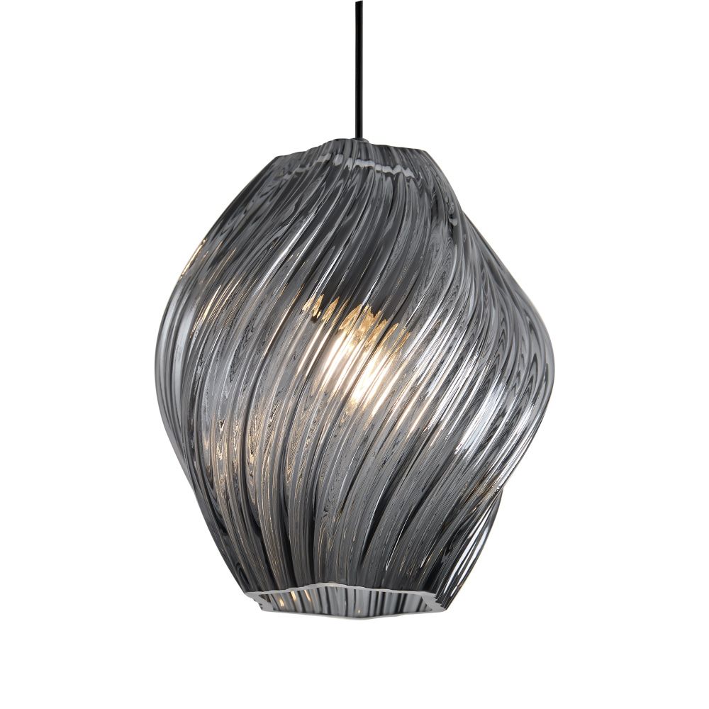 Подвесной светильник 30-124 см, 1*E27*60W Freya Shiny FR5547PL-01SM, Дымчатый