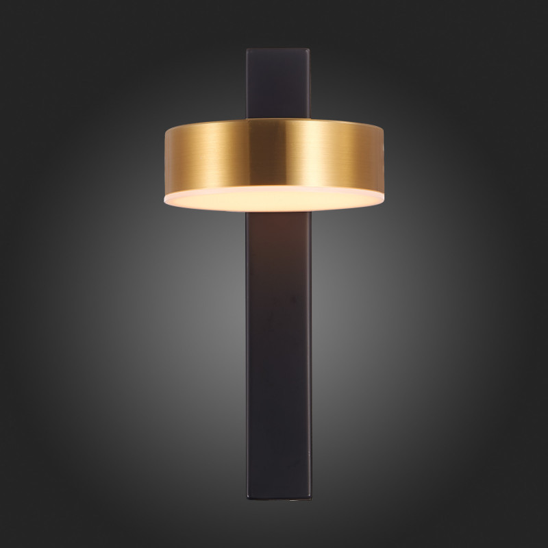 Светильник настенный 10 см, 7W 3000K ST LUCE PANCES SL6000.301.01 Черный