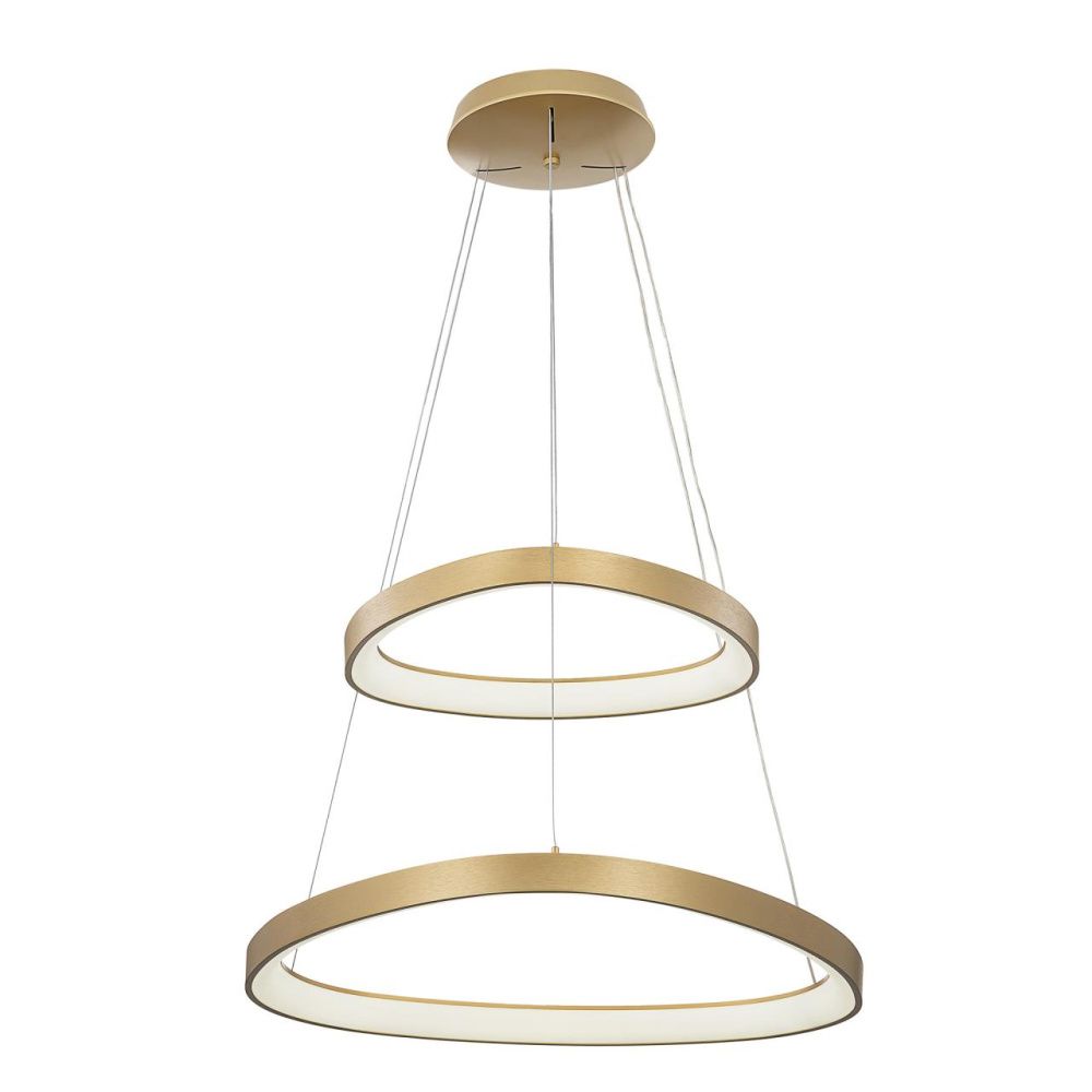 Светильник 66 см, 160W, 3000-5500K, Citilux GENKA SMART CL756A072, золото