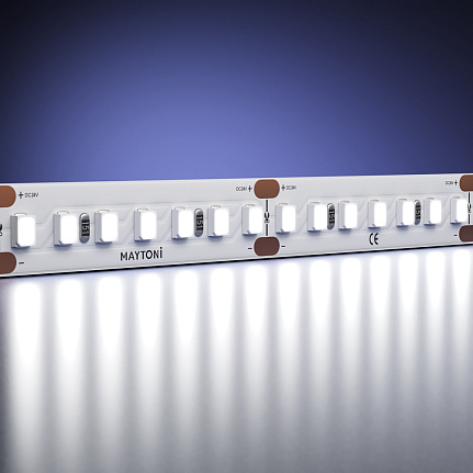Светодиодная лента Ultra 24В 2835 17Вт/м 6000К 5м IP20 201060 Maytoni  Led Strip, цена за метр, отгружается по  5 м