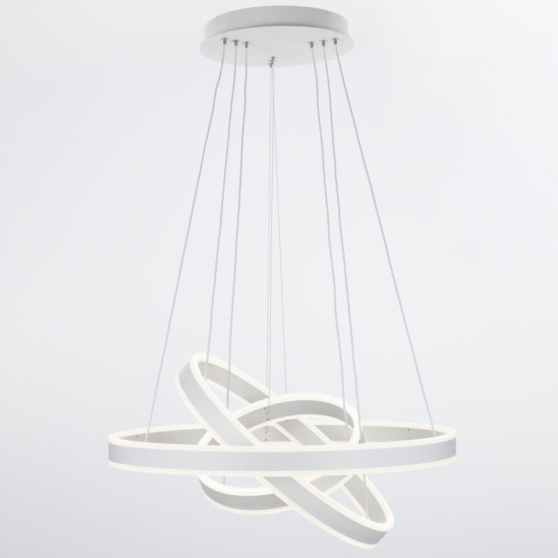 Люстра 60*120 см LED*145 W, 3000 / 5500 К Citilux Дуэт Белый CL719650