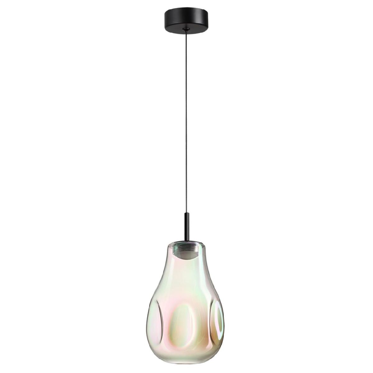 Подвесной светильник 13 см, 4W, 4000K, Odeon Light Pendant Nave 5098/4LB, черный
