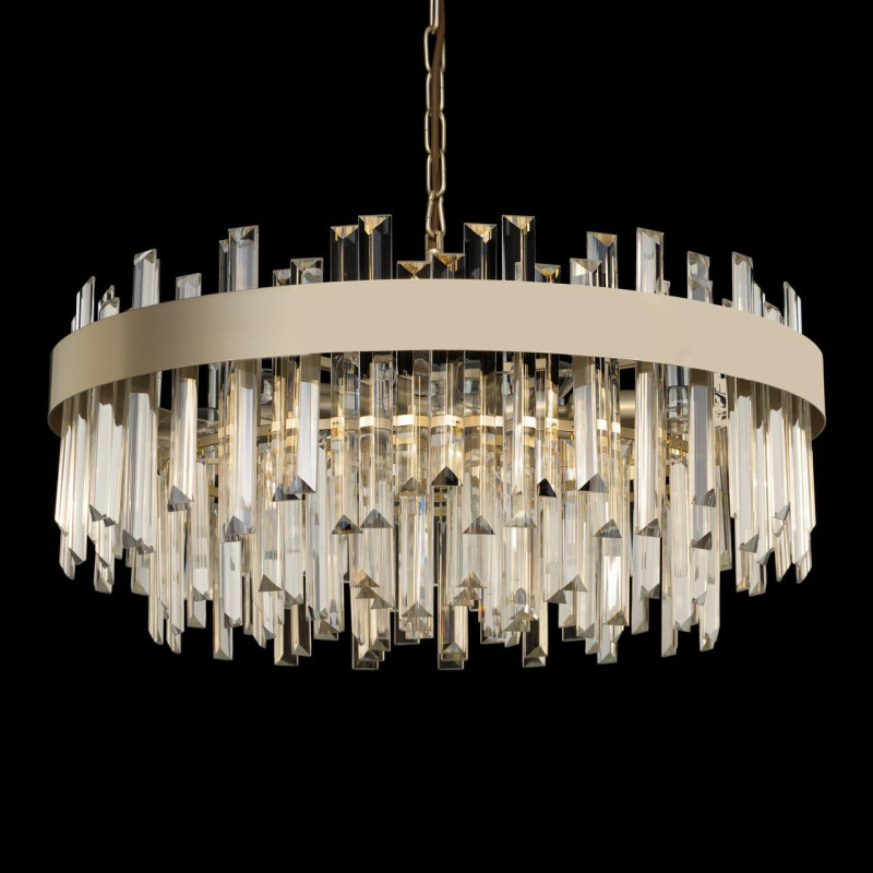 Люстра 56*80 см, 8*E14, Шампань Citilux Лаура CL301282